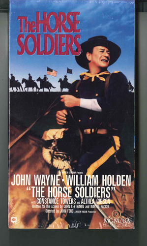 米VHS Movie, John Wayne, John Ford Horse Soldiers M201772 MGM/UA /00300拍卖