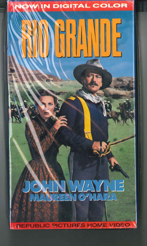 米VHS Movie, John Wayne Rio Grande VHS3453 REPUBLIC PICTURES /00300拍卖