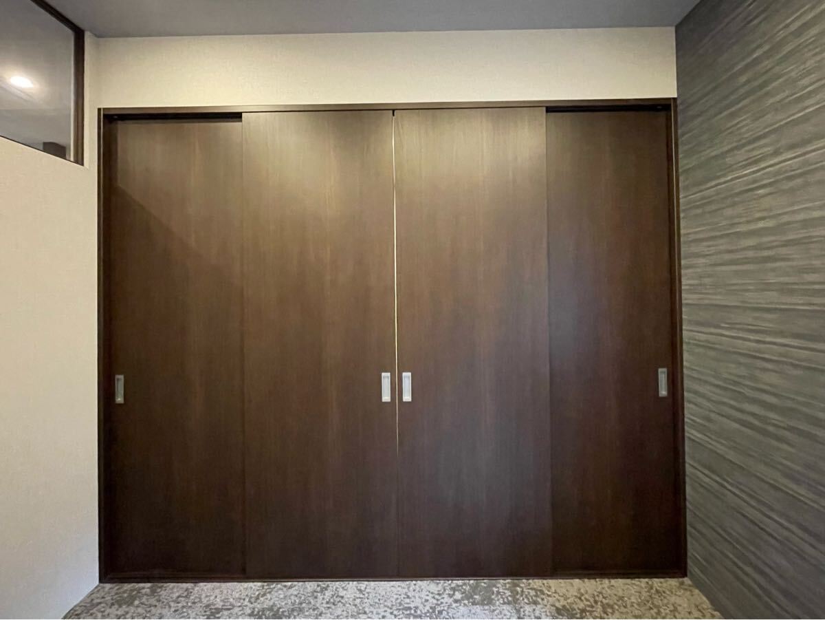 【愛知県発】L-21モデルルーム使用品 『中古品』室内4枚間仕切り 引き戸 枠なし レールのみ Panasonic H2,300㎜拍卖