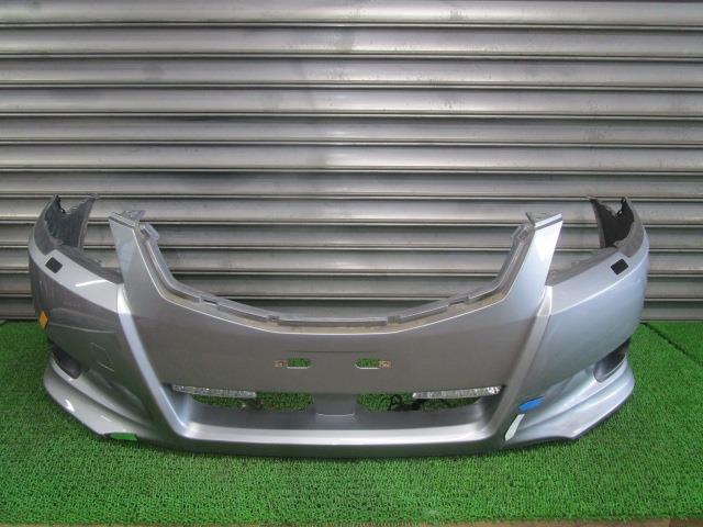 レガシィ DBA-BR9 フロントバンパー 57702AJ000MD 57704AJ030 C6Z スティールシルバーメタリック - /41836拍卖