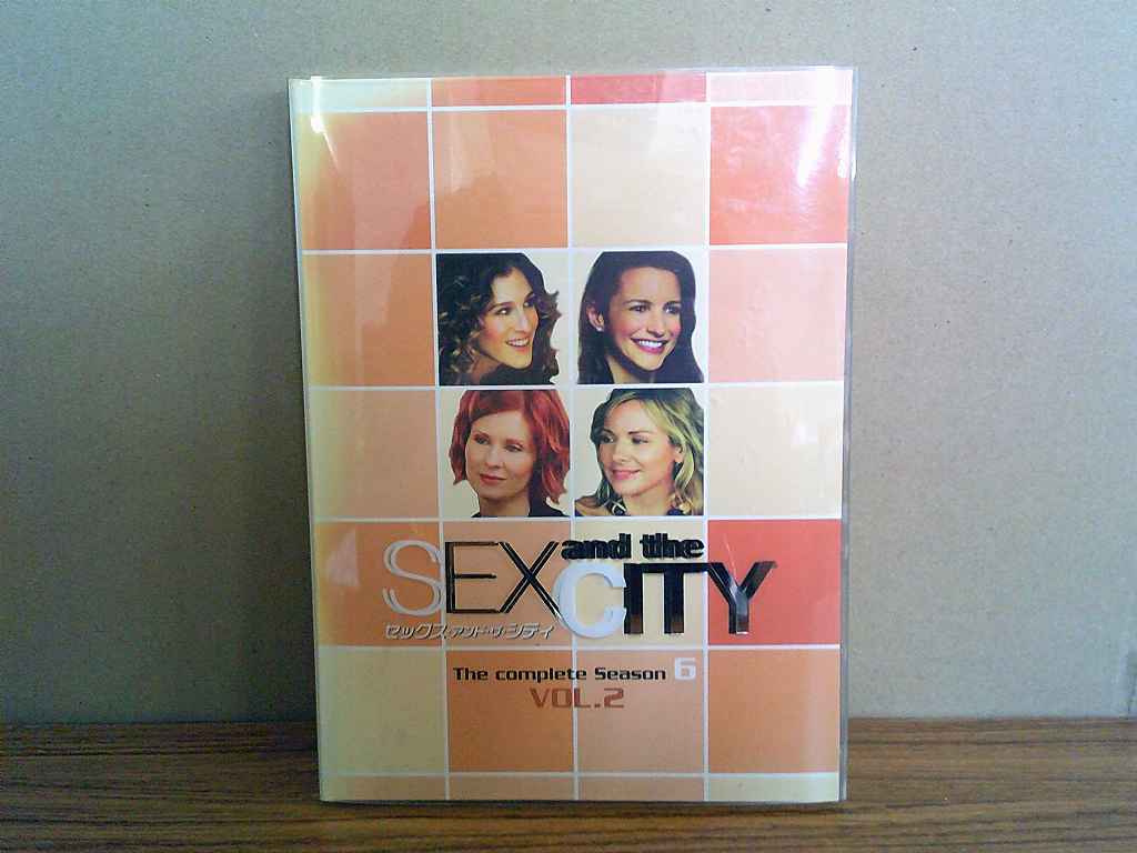 UD1348★DVD セックス・アンド・ザ・シティ シーズン6 vol.2 サラ・ジェシカ・パーカー キム・キャトラル ケース付き 研磨・クリーニング済拍卖