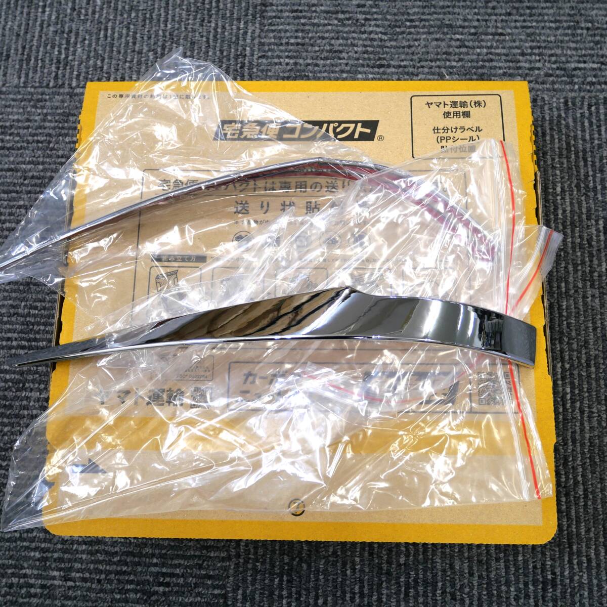 40系 アルファード ヴェルファイア40alphard vellfire ドアミラーガーニッシュ 運転席用/助手席用 ABS樹脂 未使用 保有品の処分出品中拍卖