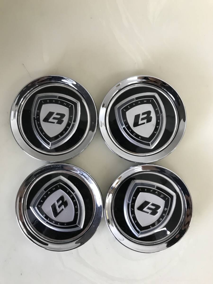 1089 LEXANI ルクサーニ ホイールセンターキャップ LABEL BLACK 102842210ーCAP ハブ カスタム ドレスアップ カー用品 拍卖