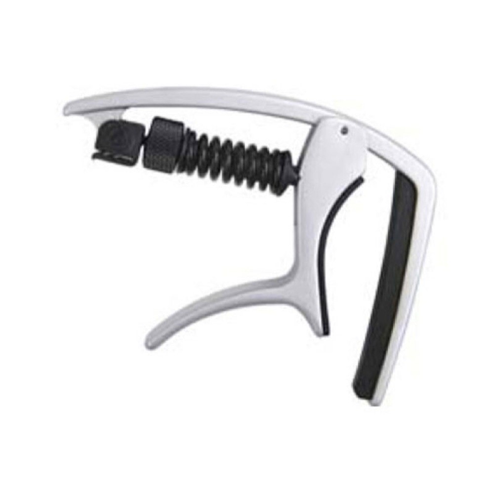 Planet Waves by D'Addario PW-CP-09S TRI-ACTION CAPO SILVER ギター用カポタスト拍卖
