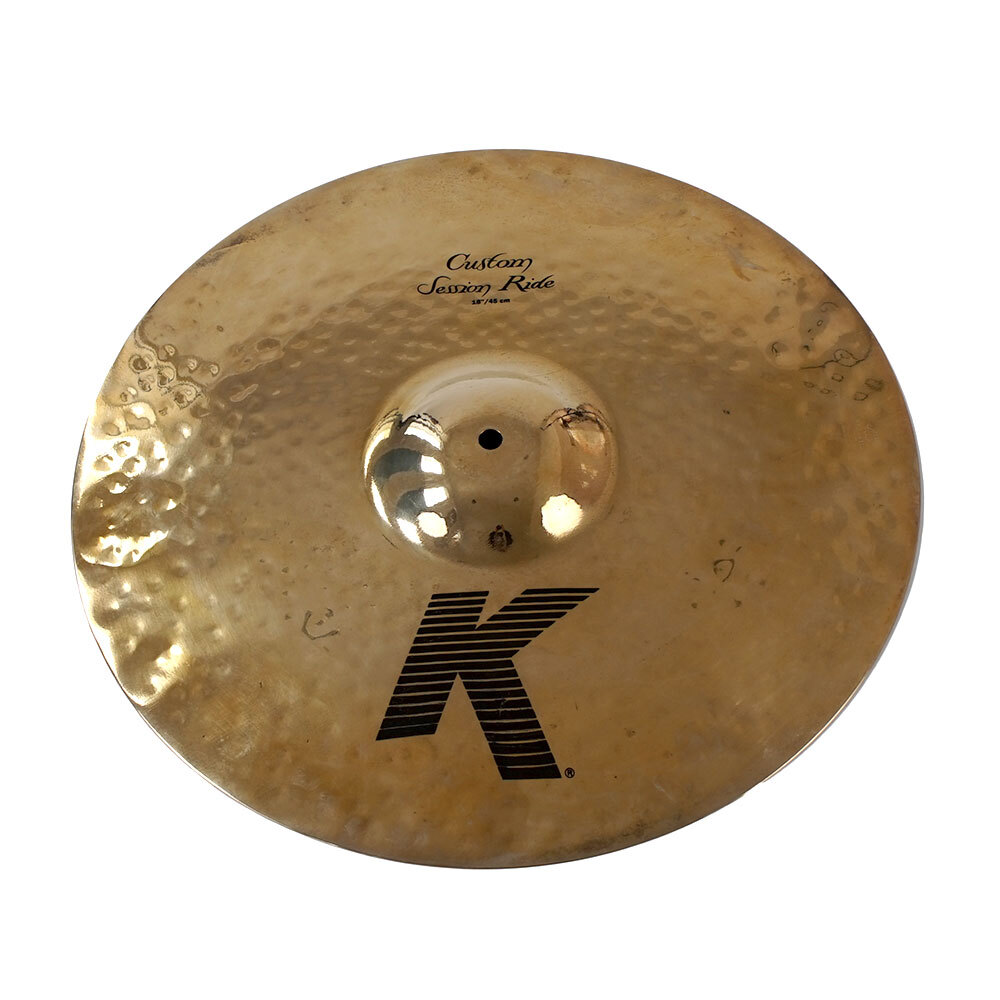 【中古】 ライドシンバル ジルジャン ZILDJIAN K CUSTOM SESSION RIDE 18インチ拍卖