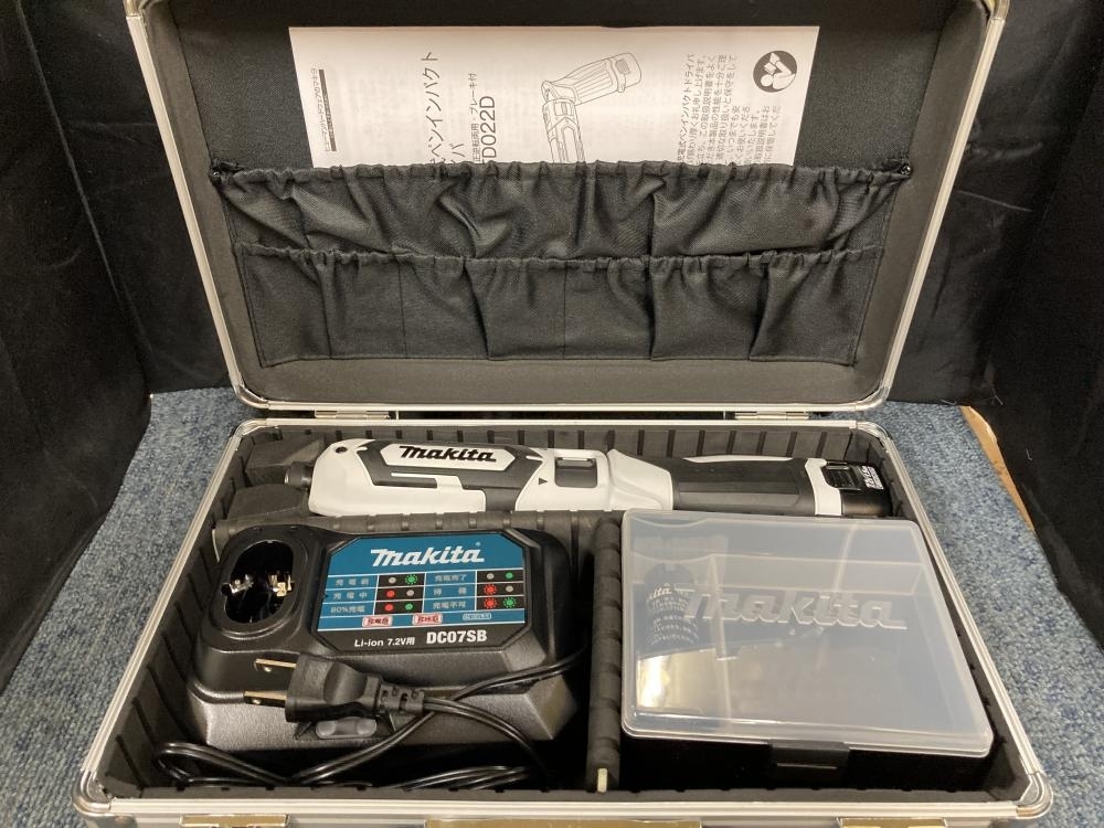 005▽未使用品・即決価格▽マキタ 充電式ペンインパクト TD022DSHX拍卖