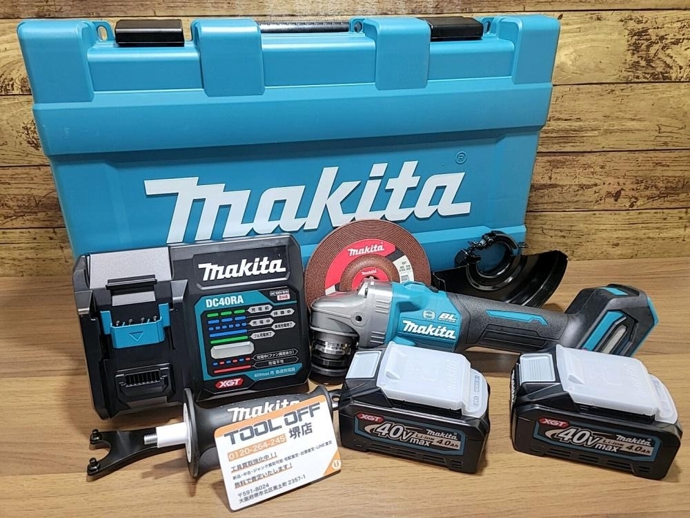 011◎未使用品・即決価格◎makita マキタ 150㎜充電式ディスクグラインダ GA033GRMX拍卖