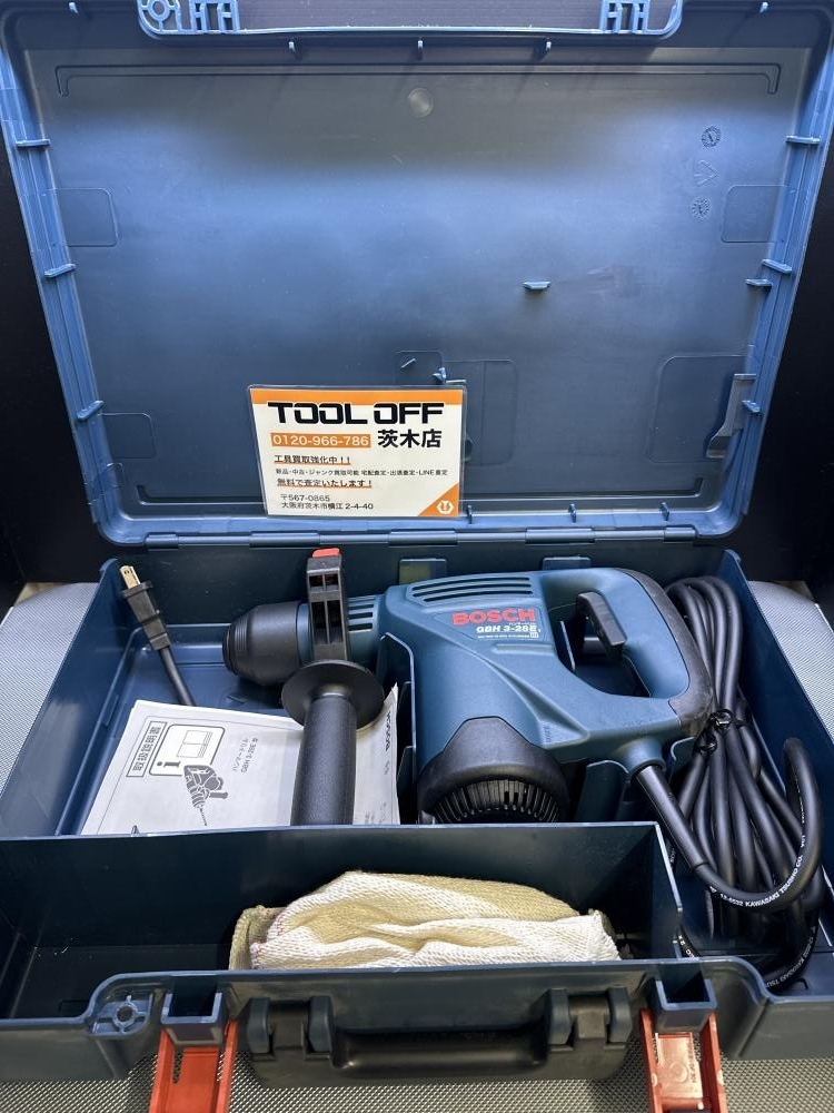 015●未使用品・即決価格●ボッシュ SDSプラス ハンマードリル GBH3-28E 長期保管品拍卖