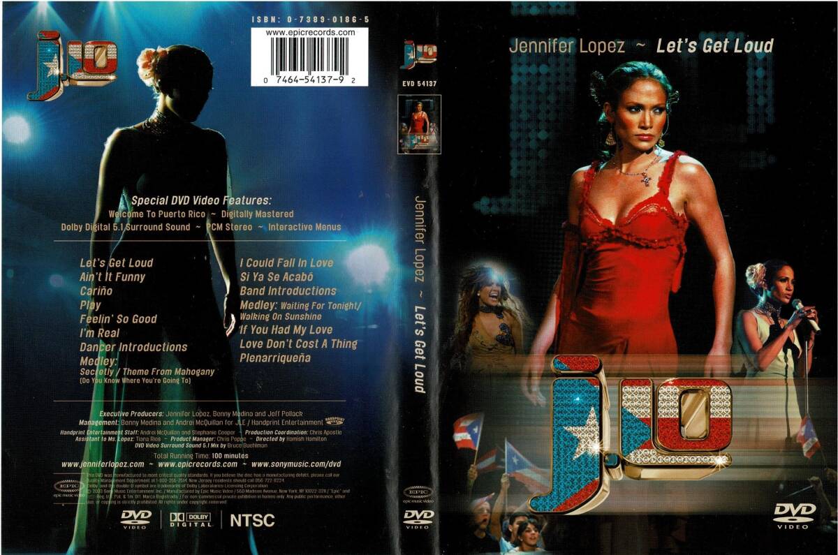 セル版中古DVD ジェニファー・ロペス Jennifer Lopez Let’s Get Loud拍卖