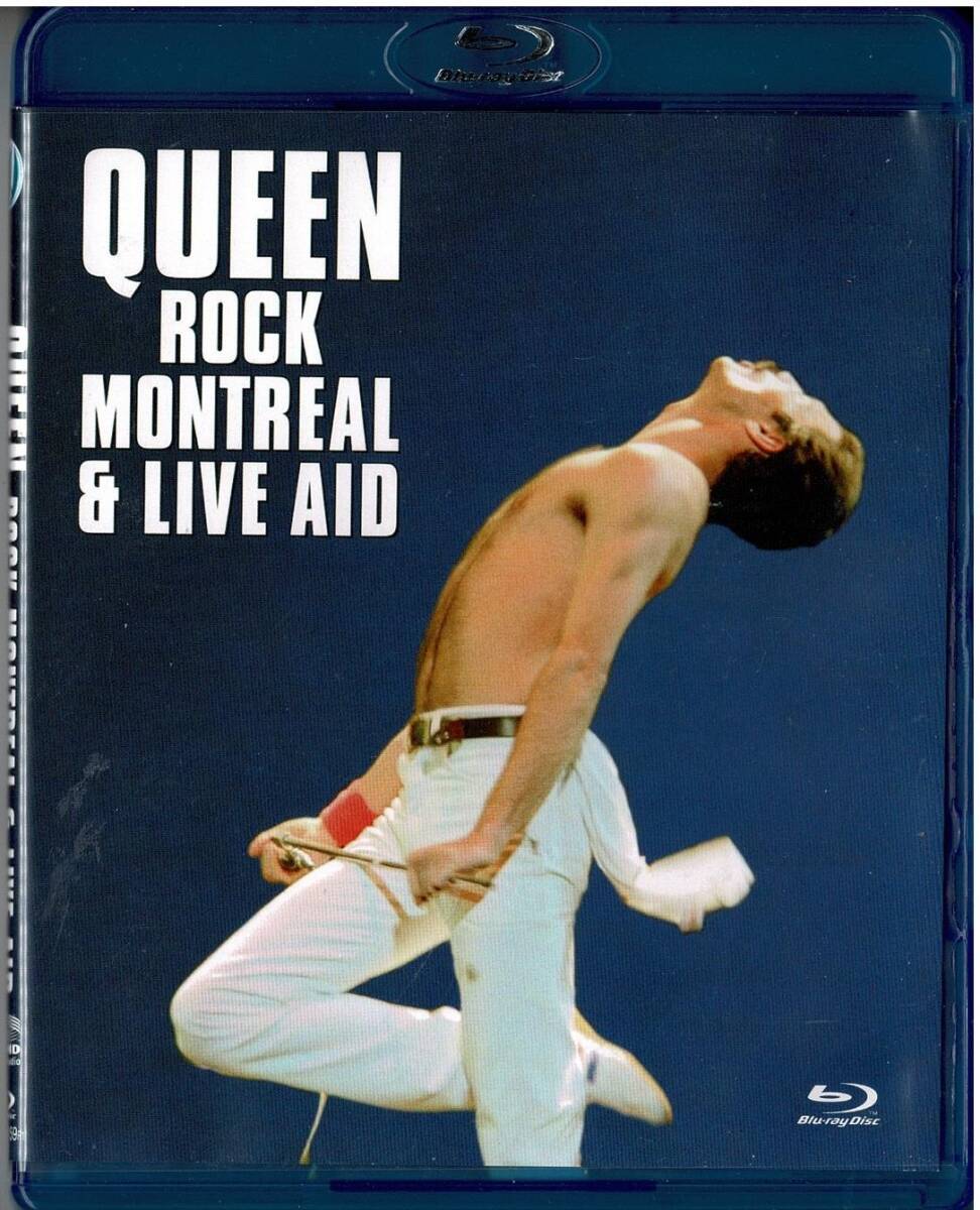未開封セル版ブルーレイ QUEEN ROCK MONTREAL & LIVE AID クイーン ロック モントリオール アンド ライヴ エイド拍卖