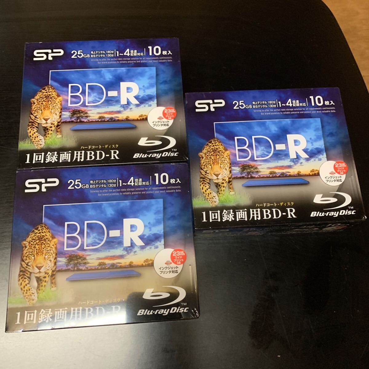 シリコンパワー 4倍速対応BD-R 10枚パック 25GB ホワイトプリンタブル SPBDRV25PWB10P拍卖