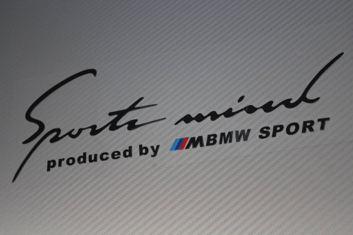 スポーツマインド  ///M  ステッカー BMW ブラック拍卖