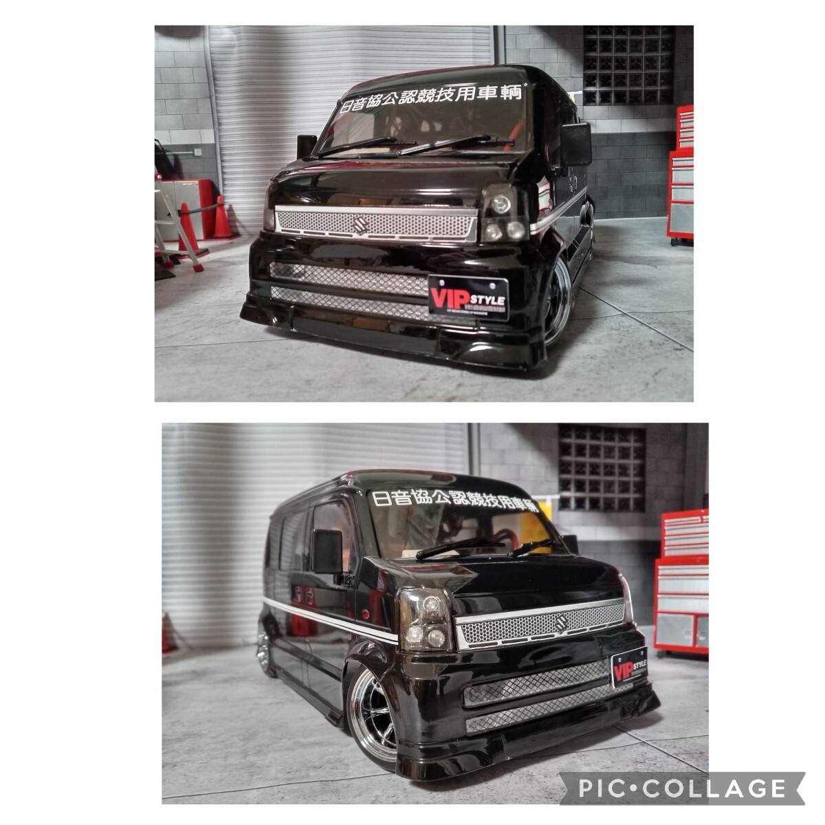 SPICE製 スズキ エブリィW フルエアロ改 ゲート開閉 サウンドカスタム仕様拍卖