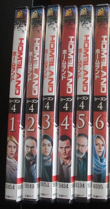 ホームランドシーズン4&5【全12巻】  レンタル版DVD  ケースなし  送料無料拍卖