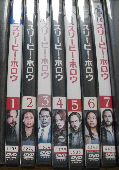 スリーピー・ホロウ  シーズン1~3  (全25巻)  レンタル版DVD  ケースなし  送料無料拍卖