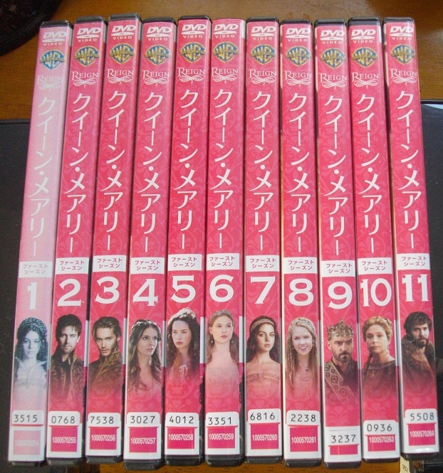 クイーン・メアリーシーズン1~2【全22巻セット】  レンタル版DVD  ケースなし  送料無料拍卖