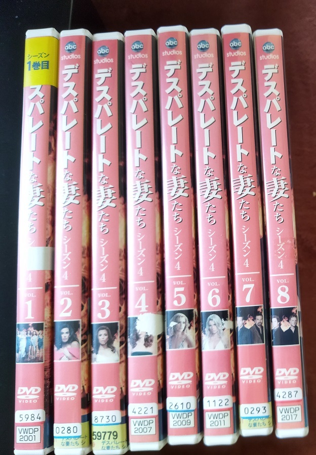 デスパレートな妻たちシーズン4~6【全31巻】 レンタル版DVD  ケースなし  送料無料拍卖