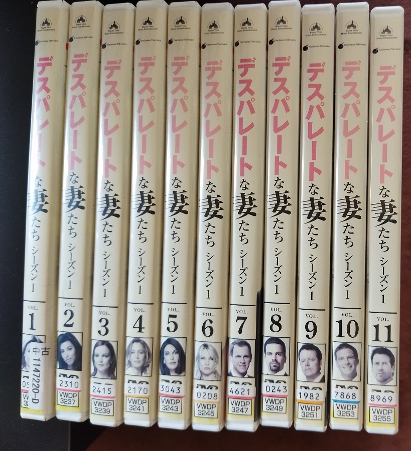 デスパレートな妻たち シーズン1~3【全34巻】 レンタル版DVD  ケースなし  送料無料拍卖