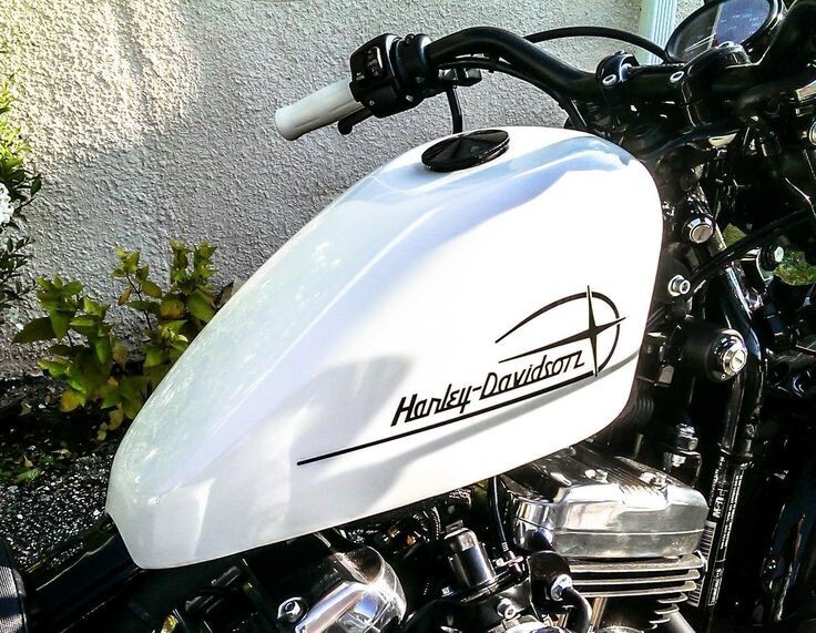 【送料無料!!】Harley-Davidson タンクステッカー ロゴステッカー ハーレーダビッドソン拍卖