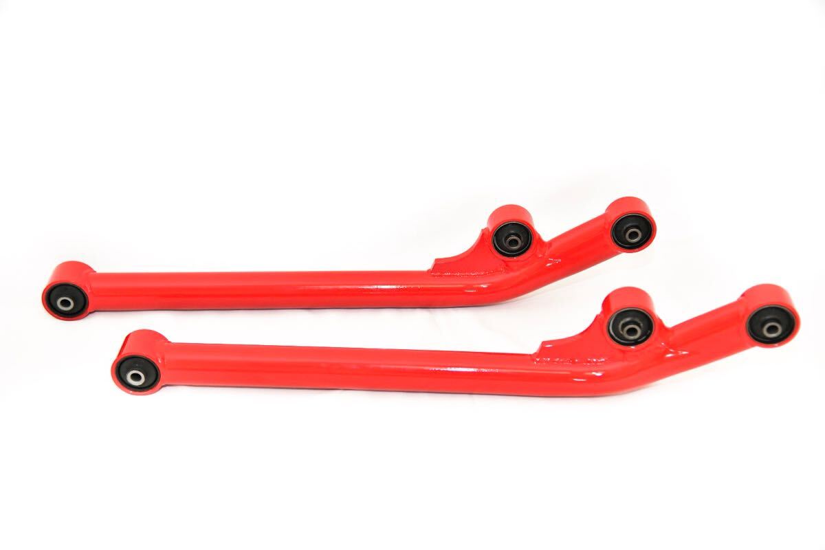 強度検討書付 JB23 ジムニー 2インチ 3インチ 4インチ 5インチ リーディングアーム 純正ブッシュ圧入済 フロント JB23W リフトアップ拍卖