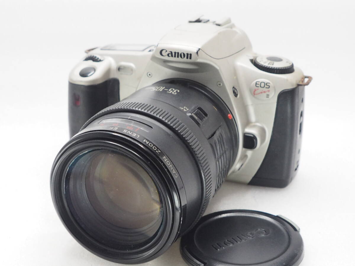 ★実用品★CANON キヤノン EOS KISS III + EF 35-105mm F3.5-4.5 #K445拍卖
