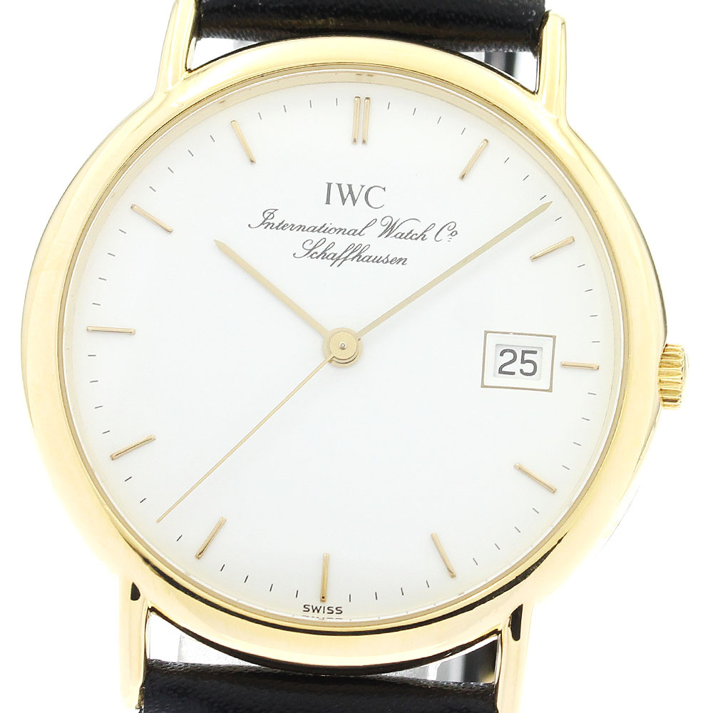 IWC IWC SCHAFFHAUSEN K18YG クォーツ メンズ _892498拍卖