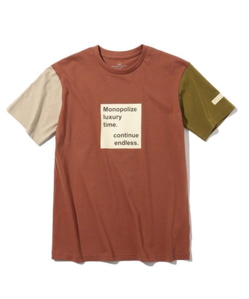 新品 THE SHOP TK(Kids) オーガニックコットン半袖Tシャツ ダークブラウン(143) 16(160cm) 定価998円拍卖