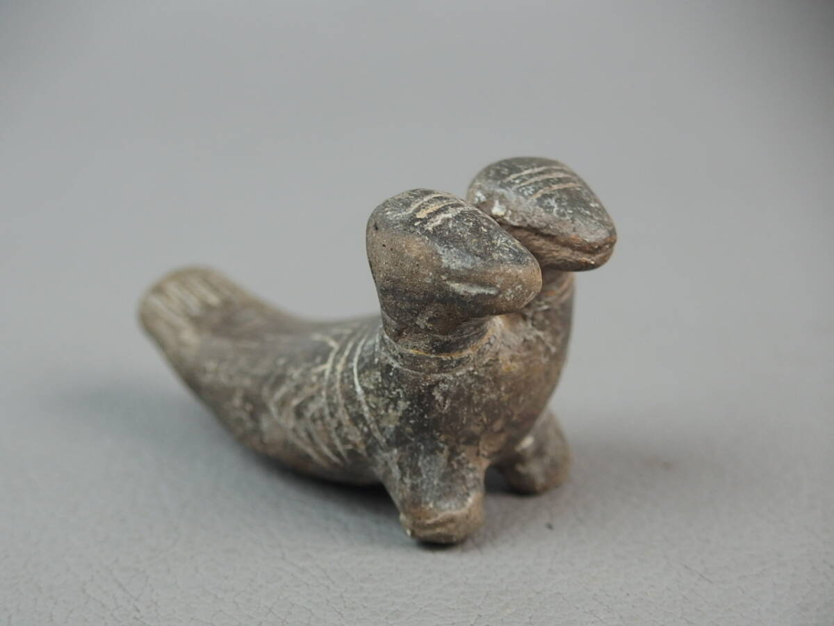 【骨董・茶道具】★古い ギリシア?ローマ?エジプト?南米?中国?★双頭鳥刻文土器 gj021m.7拍卖