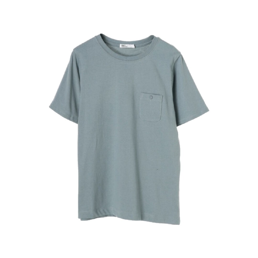CRAFT STANDARD BOUTIQUE ポケット付きカットプルオーバー1 L ブルー 半袖Tシャツ拍卖