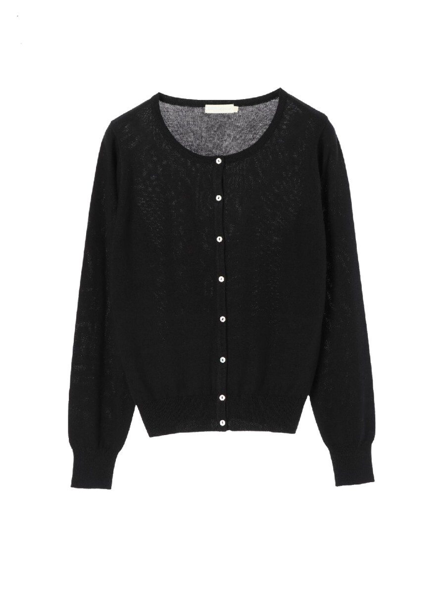 earth music&ecology ガンガンカーディガン(接触冷感) L ネイビー拍卖