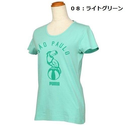 tシャツ レディース 半袖 プーマ 綿100% Sサイズ 送料無料拍卖