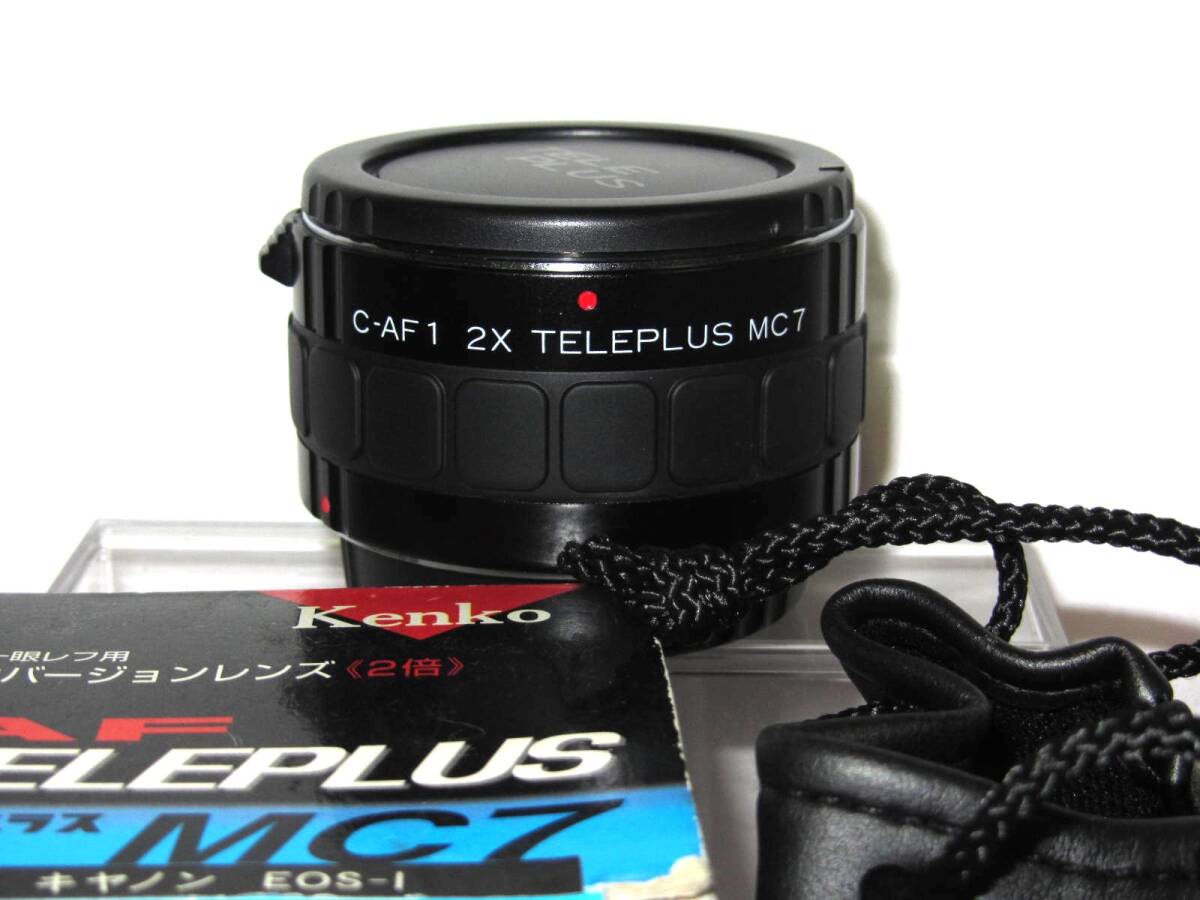 :用品市 送料無料: ケンコー キャノン EOS-1AF1眼 2倍テレプラス MC-7 拍卖