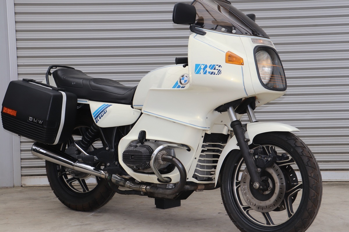 BMW R100RS 後期モノレバー低走行ホワイト 埼玉県本庄市/R100S R60 R100RT R80 R100S R65全国発送拍卖