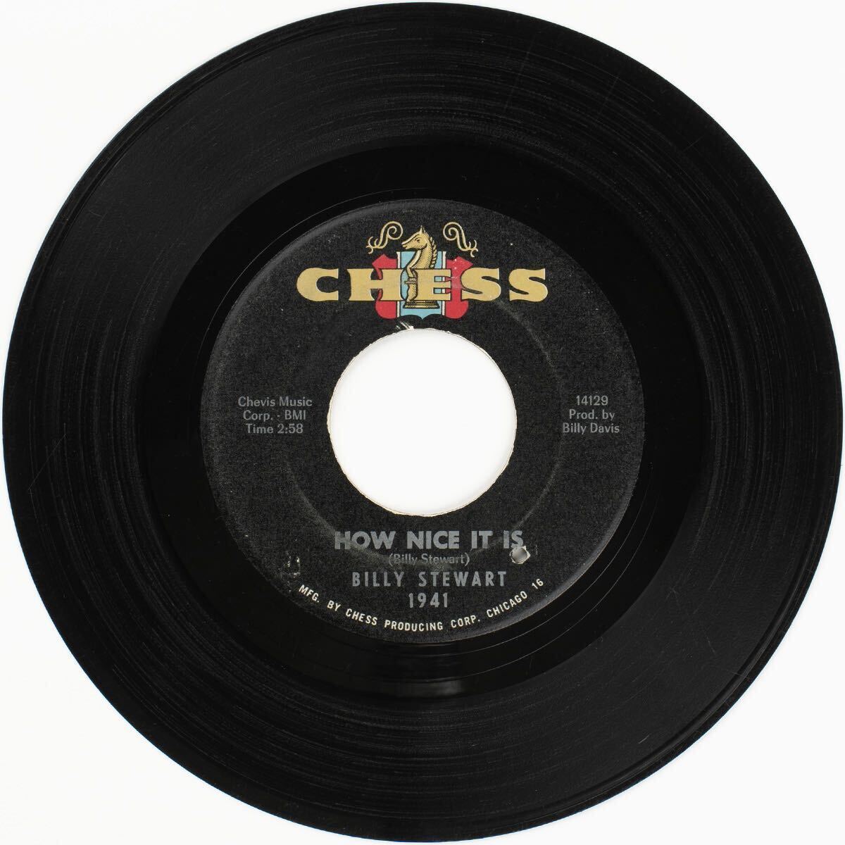 Billy Stewart / How Nice It Is / No Girl / 1941 / Vinyl 7インチ レコード 拍卖
