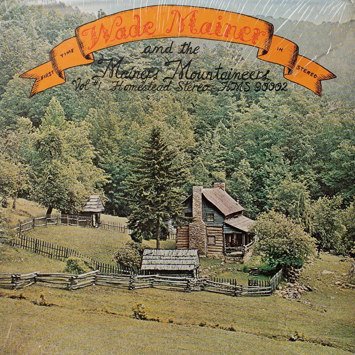 US盤 Wade Mainer And The Mainers Mountaineers First Time In Stereo / HMS90002 / シュリンク付き Vinyl LP レコード 拍卖