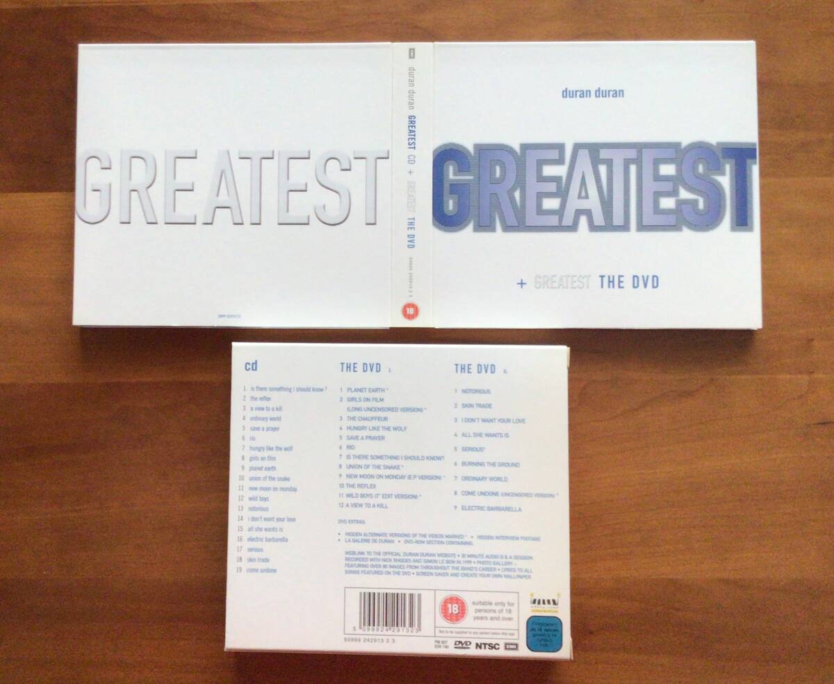 【即決】 Duran Duran / Greatest + Greatest the DVD デュラン・デュラン / グレイテスト CD+2DVD 7曲の別バージョン隠しトラック拍卖