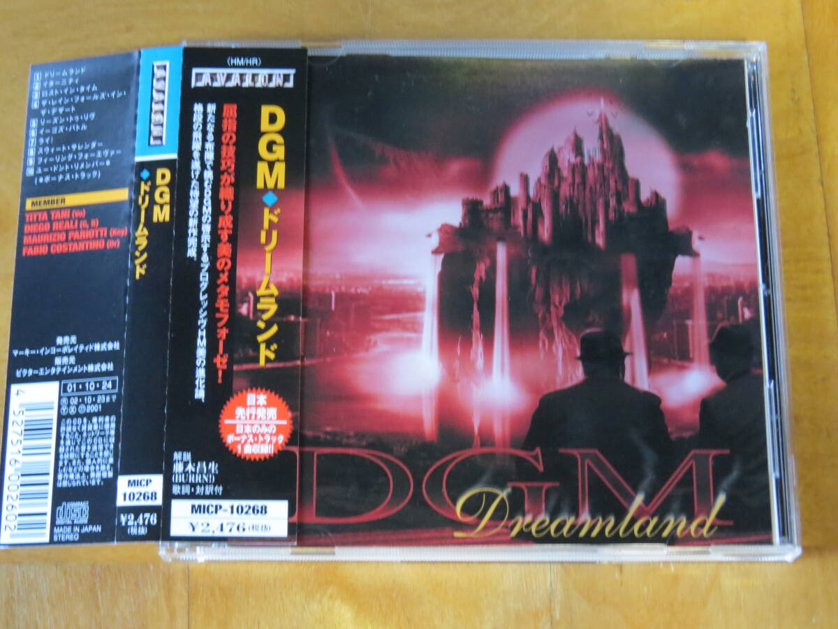 DGM/Dreamland 国内盤 帯付き拍卖