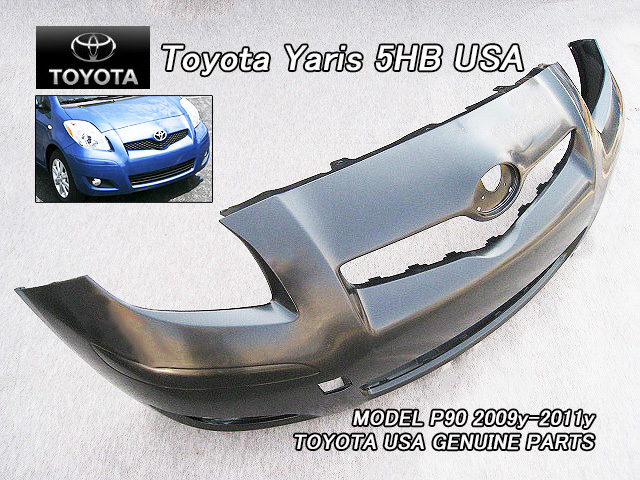 ヴィッツP90後期/TOYOTA/トヨタYARISハッチバック純正フロントUSバンパー/USDM北米仕様ビッツVitz海外ヤリス5HBフェイシアUSA米国アメリカ拍卖