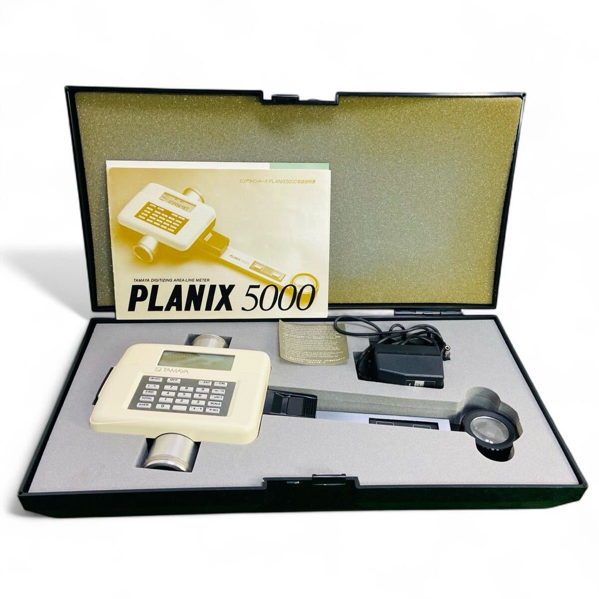 ★☆美品 TAMAYA DIGITIZING AREA-LINE METERPLANIX 5000 プラ二メーター 図形測定器 測定 計測 動作確認済み C☆★拍卖