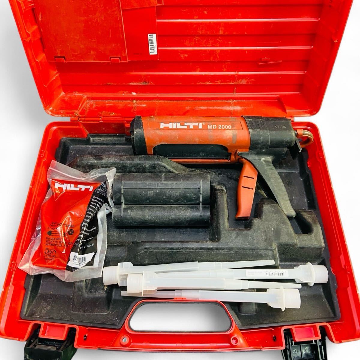 ★☆ヒルティ HILTY コーキングガン MD2000 付属品あり N☆★拍卖