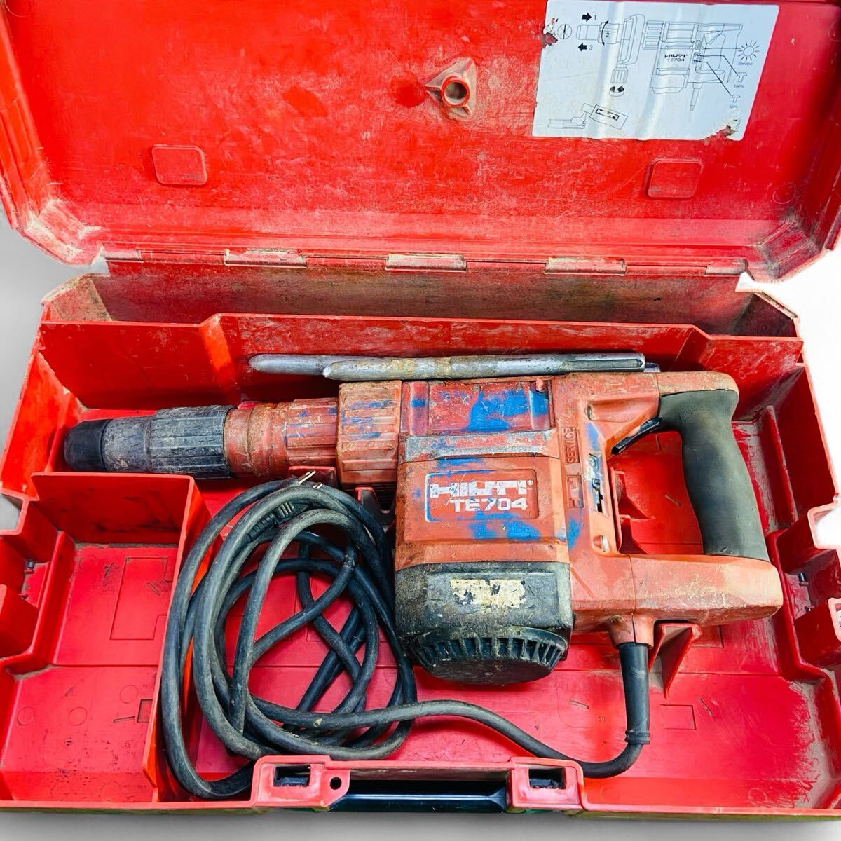 ★☆ヒルティ HILTI 電動ハンマー ハンマードリル コンクリートハンマー TE704 動作確認済み イ☆★拍卖