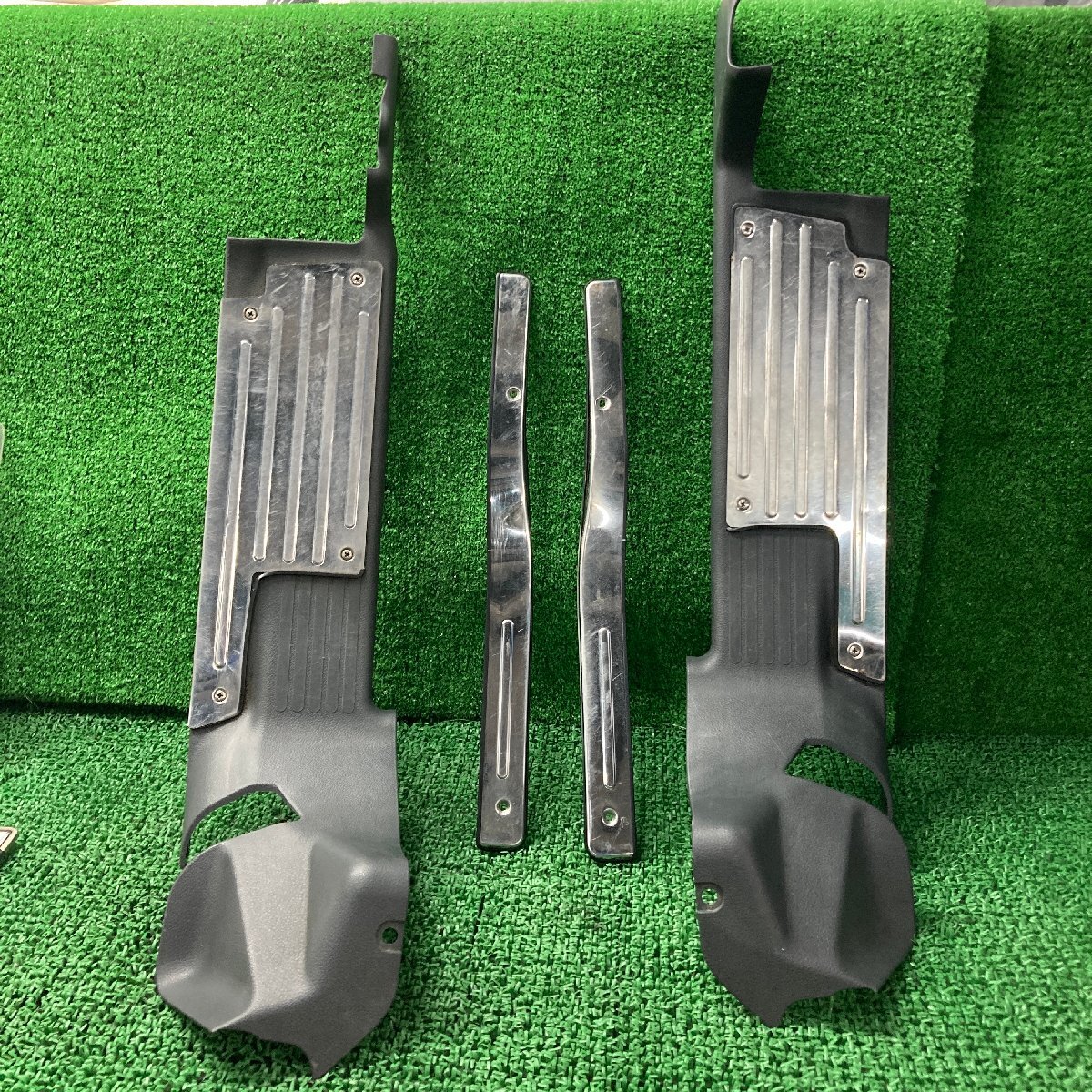 ♪♪値下げ再出品!! ルークス ハイウェイスター ML21S スカッフプレート 4点セット(W4172)♪♪拍卖