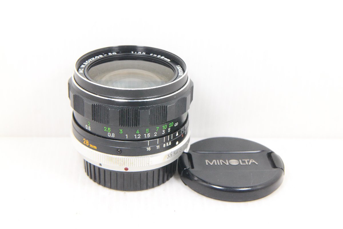 B999-1☆☆美品★ミノルタ MC W.ROKKOR-SG 28mm F3.5拍卖