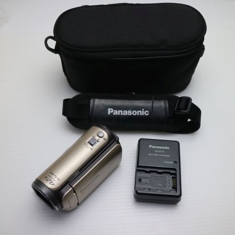 良品中古 HDC-TM45 キャメルベージュ 即日発送 Panasonic デジタルビデオカメラ 本体 あすつく 土日祝発送OK拍卖