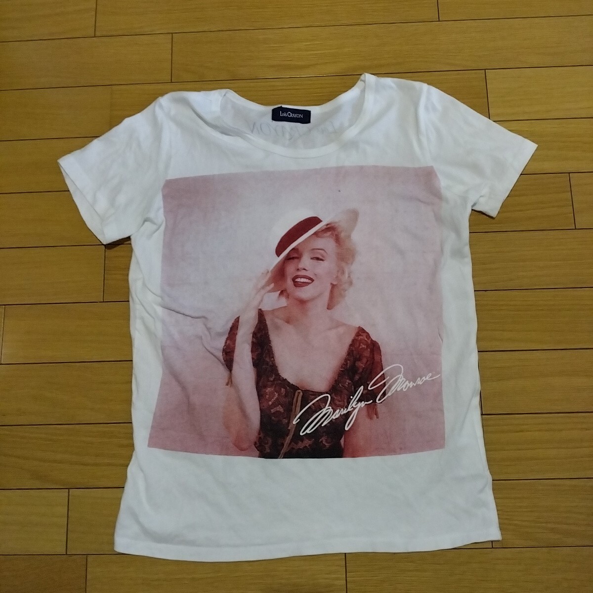 ロイスクレヨン グレイス マリリン・モンロー 映画スター Tシャツ フリーサイズ拍卖