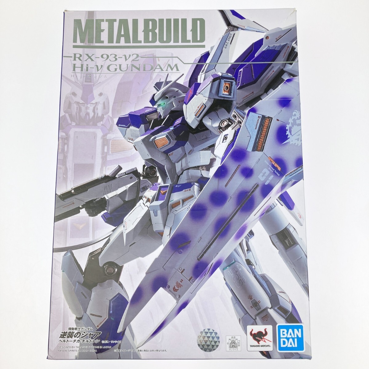 ▽▽ METAL BUILD RX-93-ν2 Hi-νガンダム 取扱説明書欠品 やや傷や汚れあり拍卖