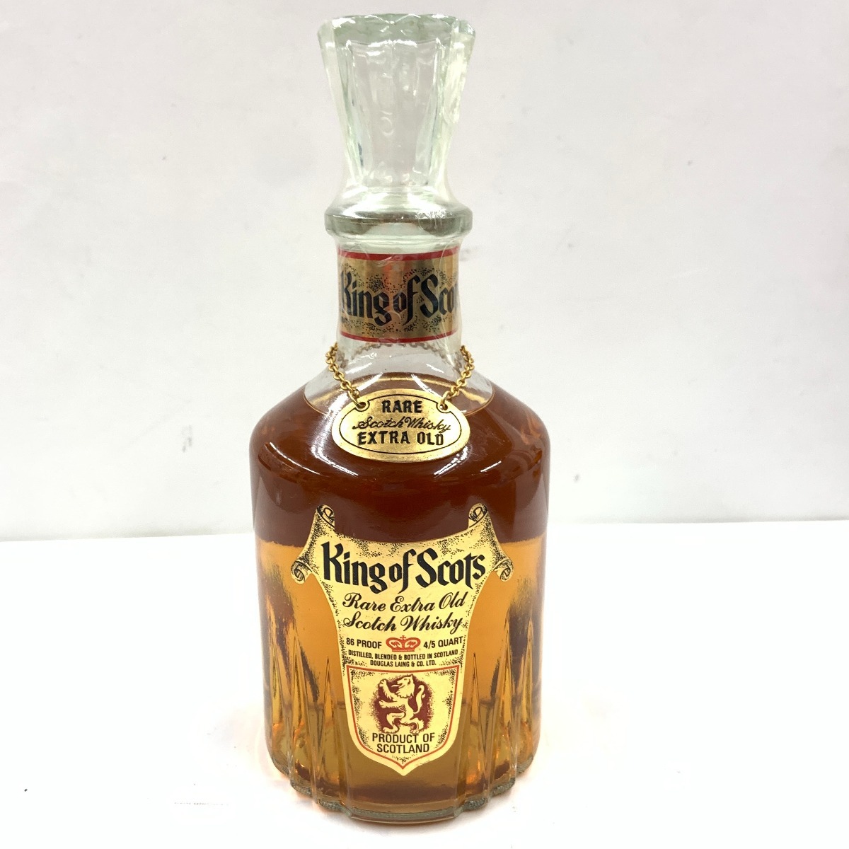 〇〇 King of Scots Rare Extra Old キングオブスコッツレア エクストラ オールド 750ml 43% 未使用に近い 未開栓拍卖
