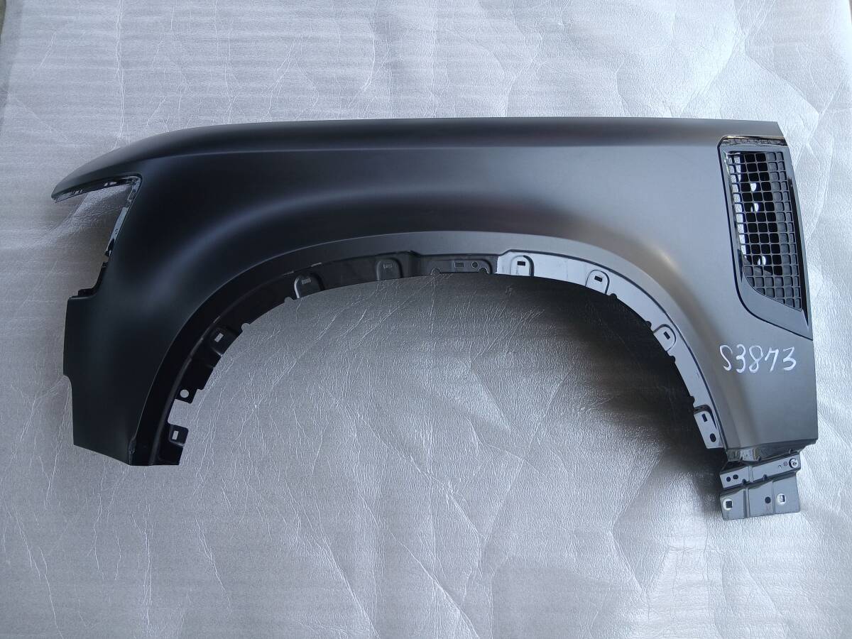 LANDROVER ランドローバー DEFENDER ディフェンダー L663 純正 フロントフェンダー フェンダー 左 マットグレー系 L8B216016AD S3873拍卖