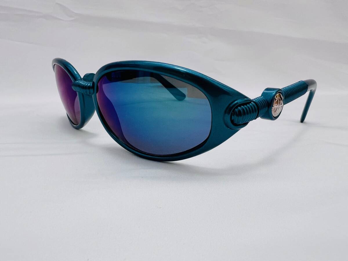 JPG Jean Paul GAULTIER ジャンポールゴルチエ ゴルチェ サングラス アイウェア ブルー グリーン アーカイブ Y2K デッドストック拍卖