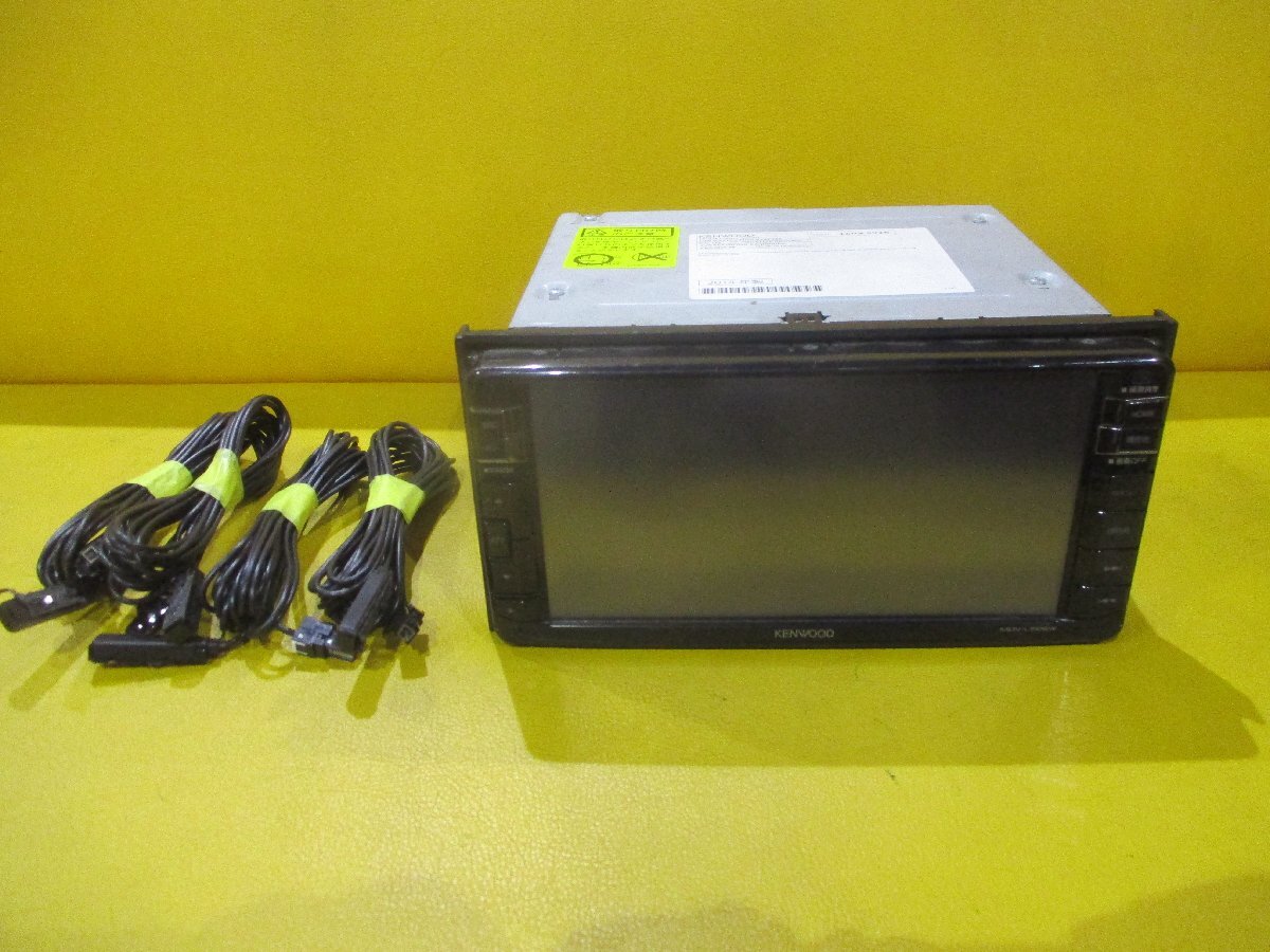 ジャンク品/中古★ケンウッド メモリーナビ★MDV-L502W★200㎜/4×4フルセグ地デジ/CD録音/DVD/SD/USB/iPod★miniB-CASカード付拍卖